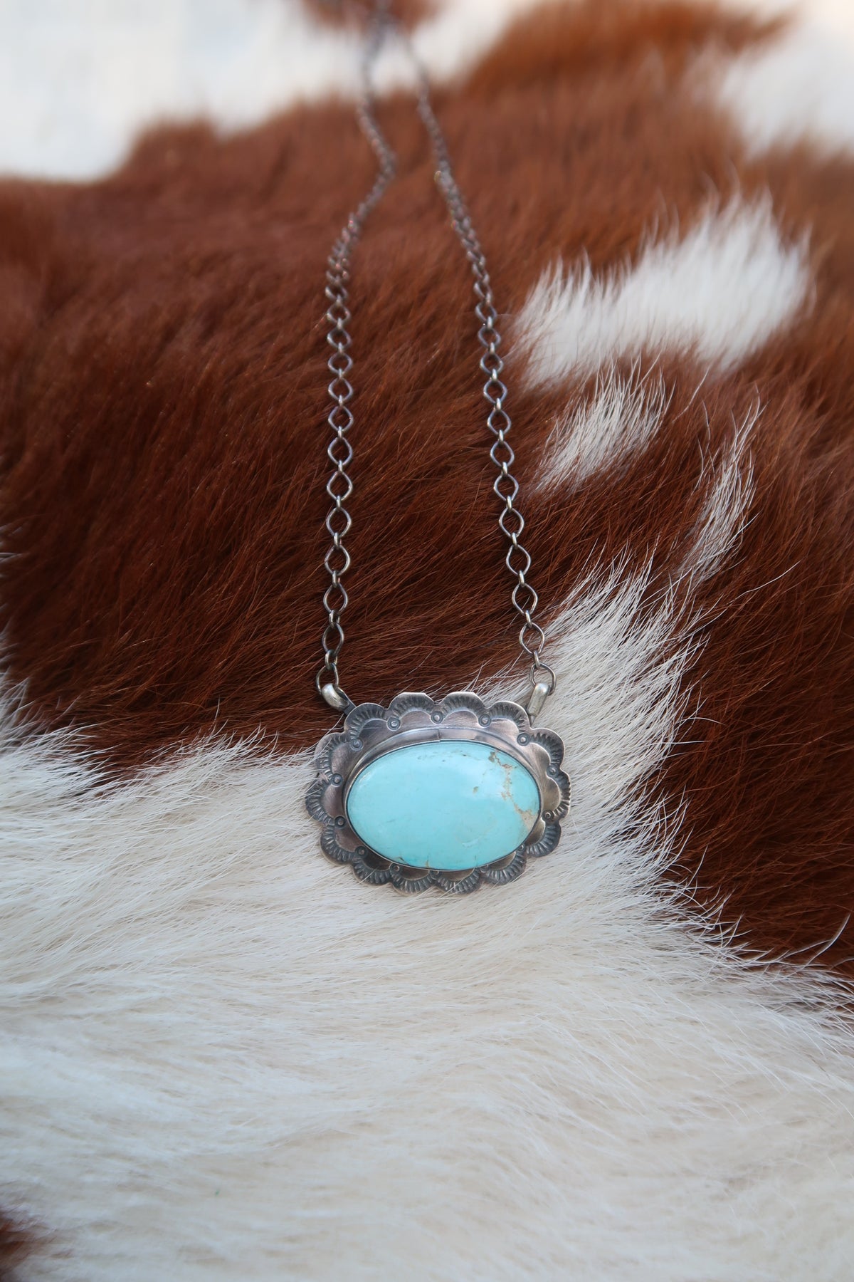 Kingman Single Stone Necklace