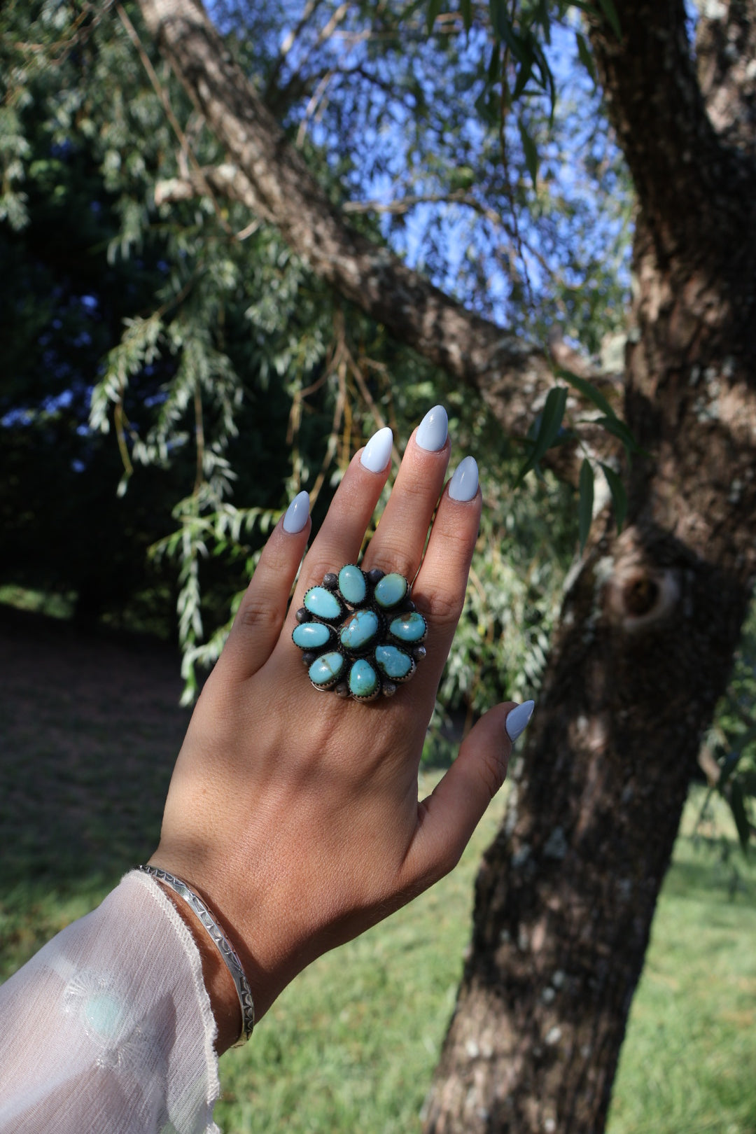 Large Cluster Rings- Adjustable