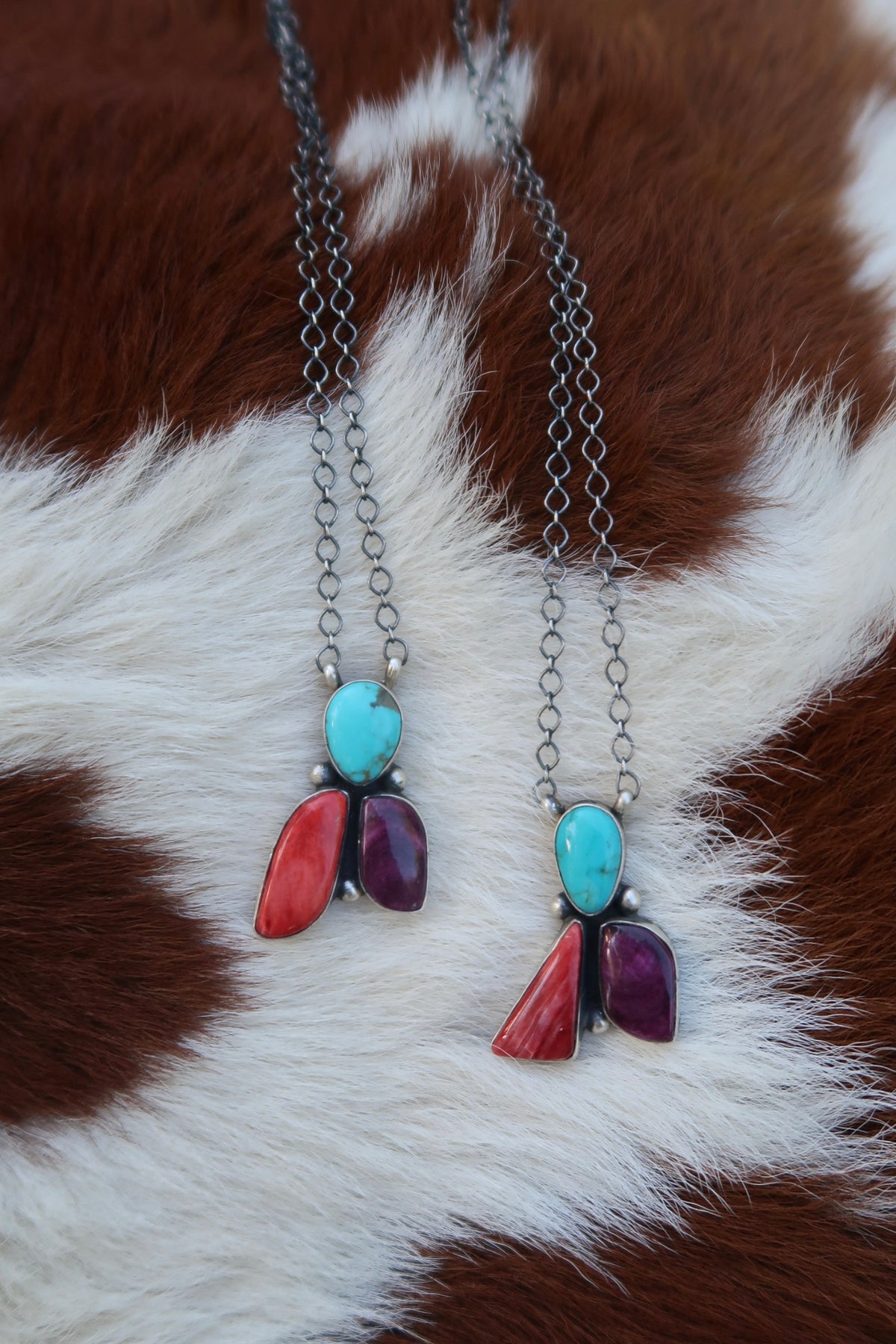 Three Stone Variety Necklace