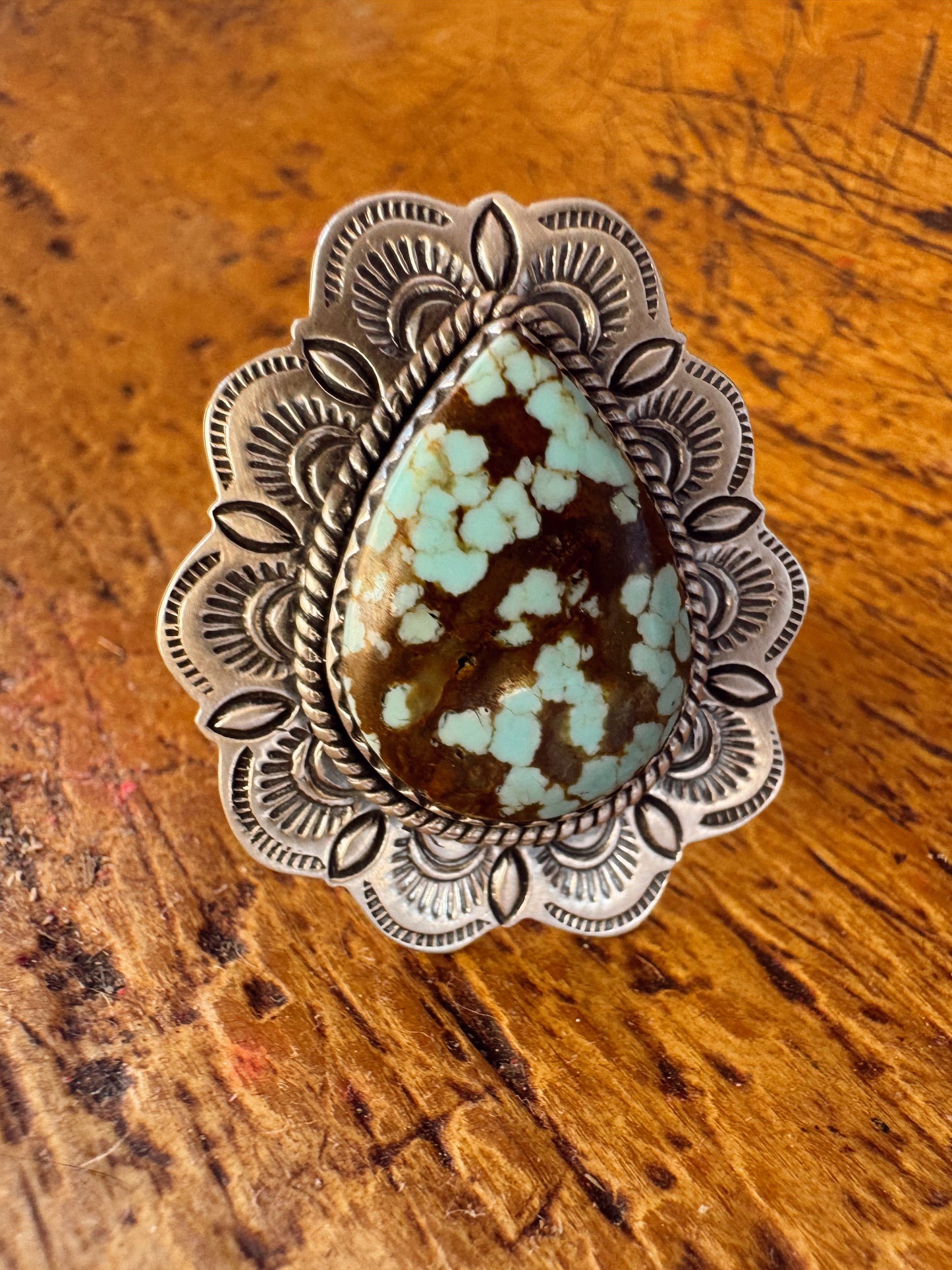 Adjustable Single Stone Ring