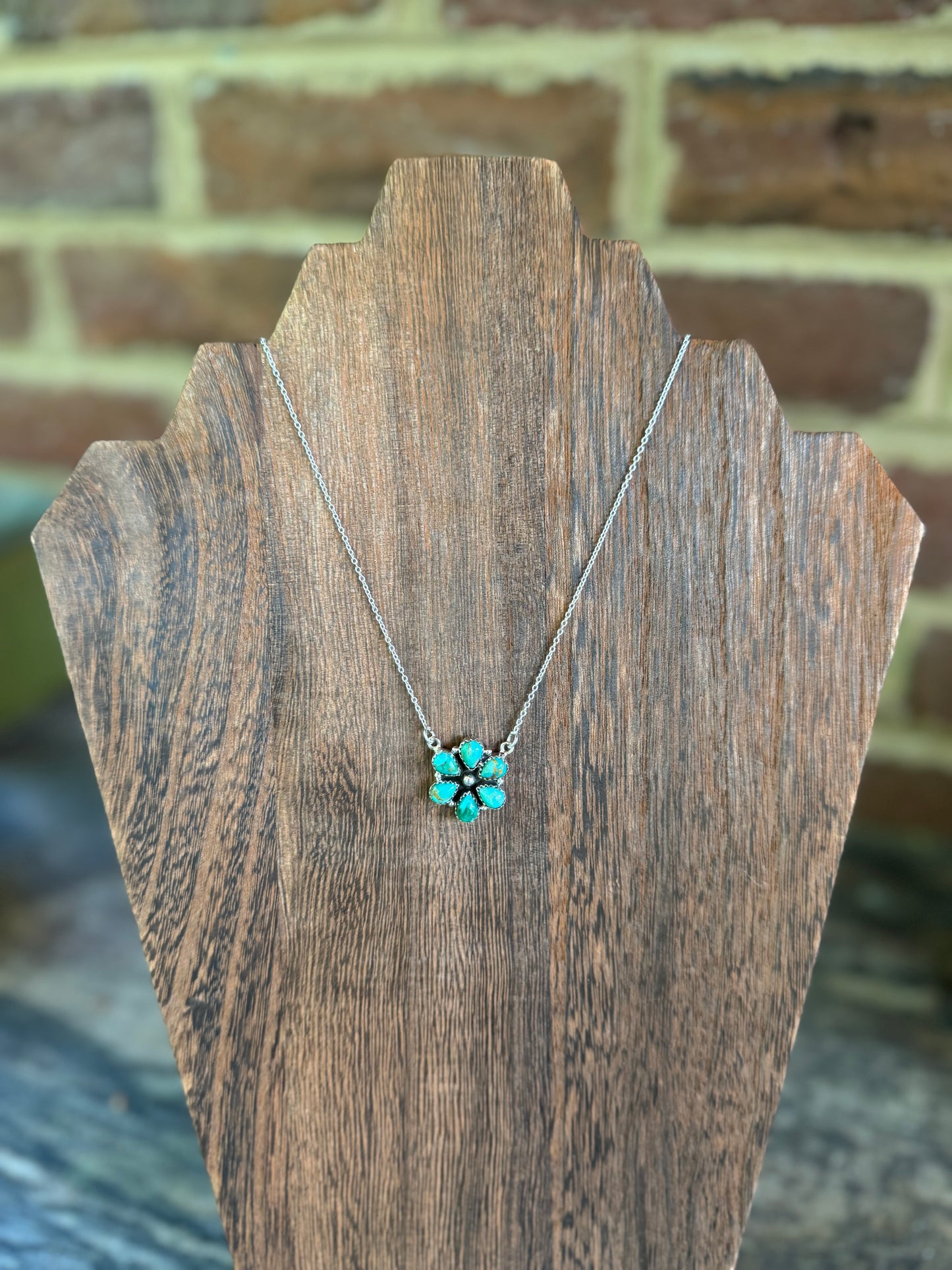 Flower Cluster Necklace