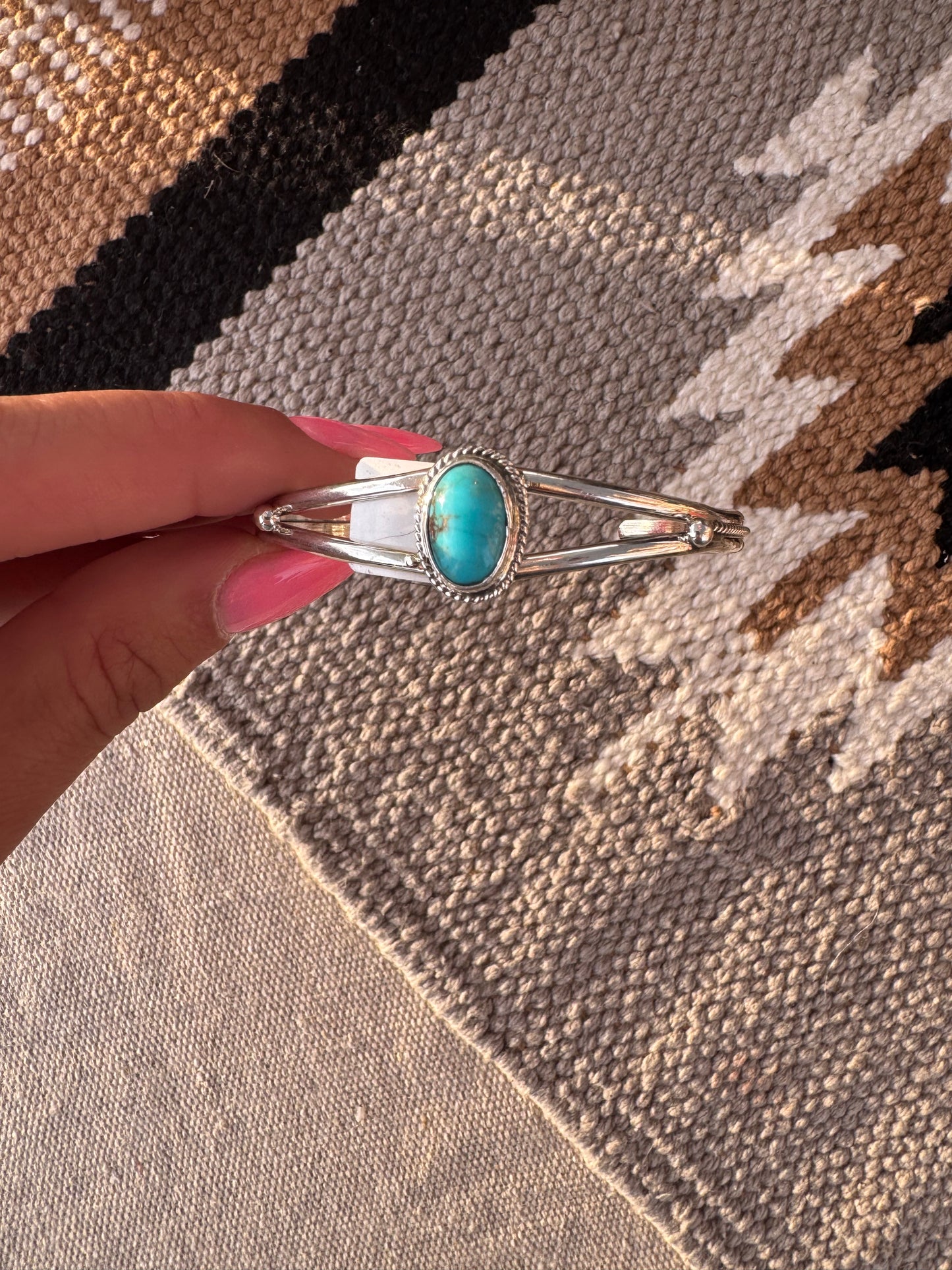 Kingman Single Stone Cuff