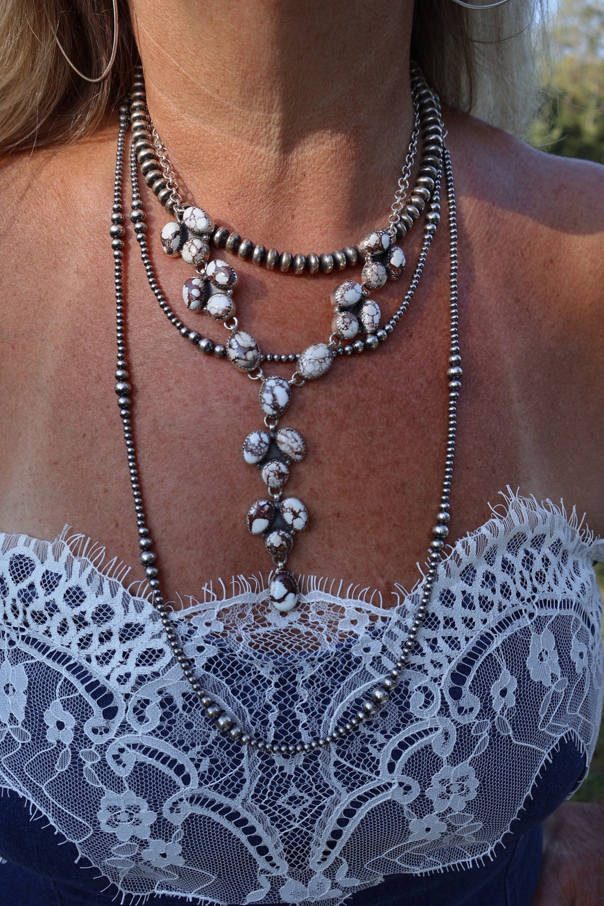 Wild Horse Lariat Necklace