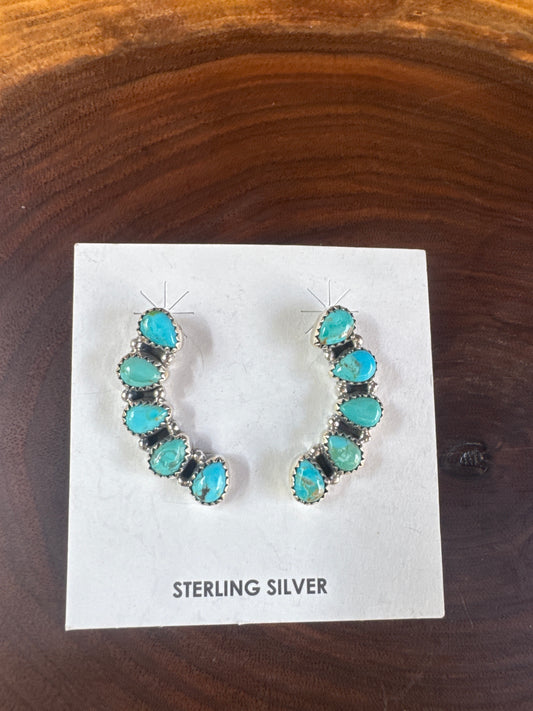 Kingman Five Stone Earrings ￼