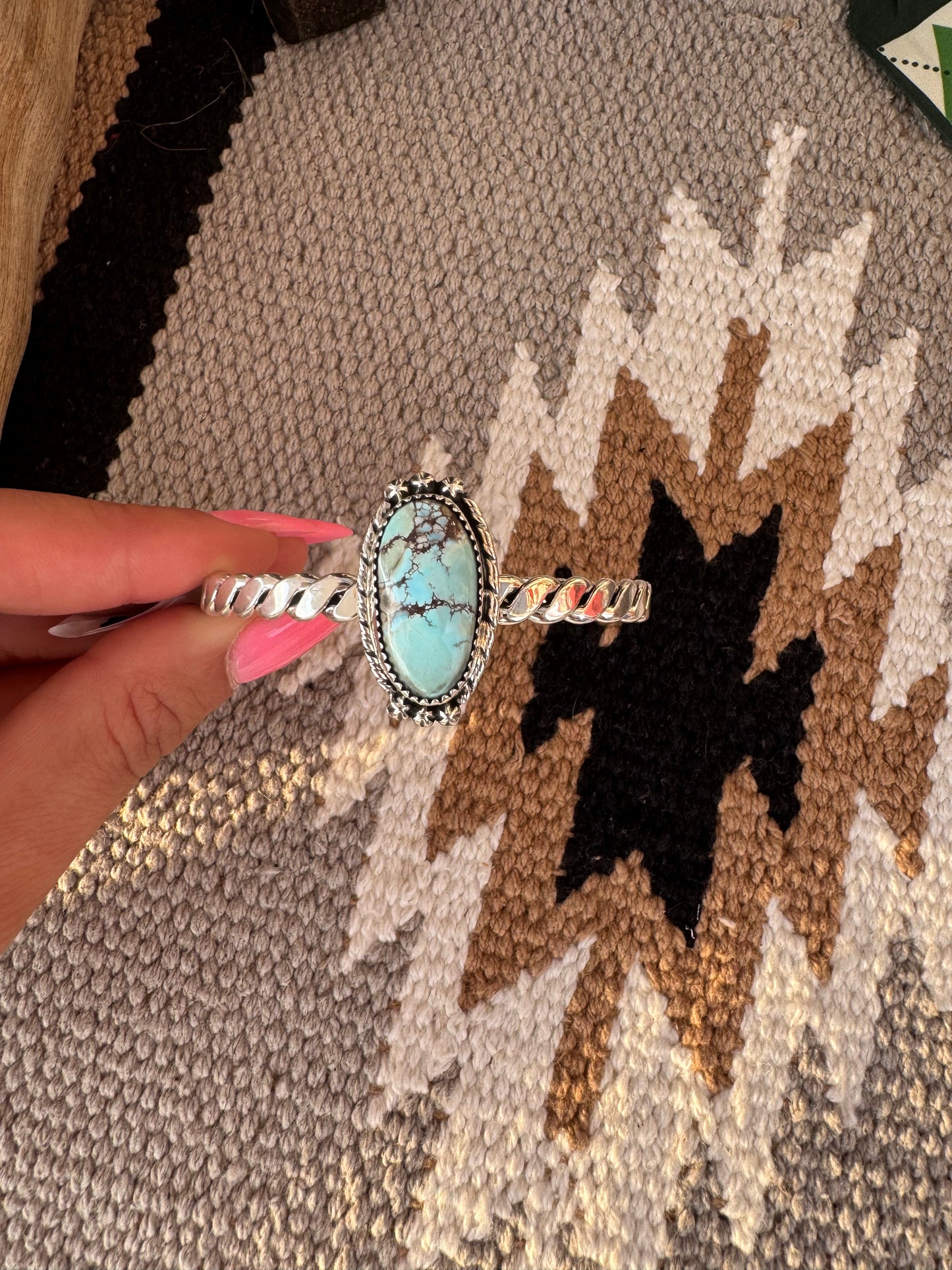 Golden Hills Navajo Cuff