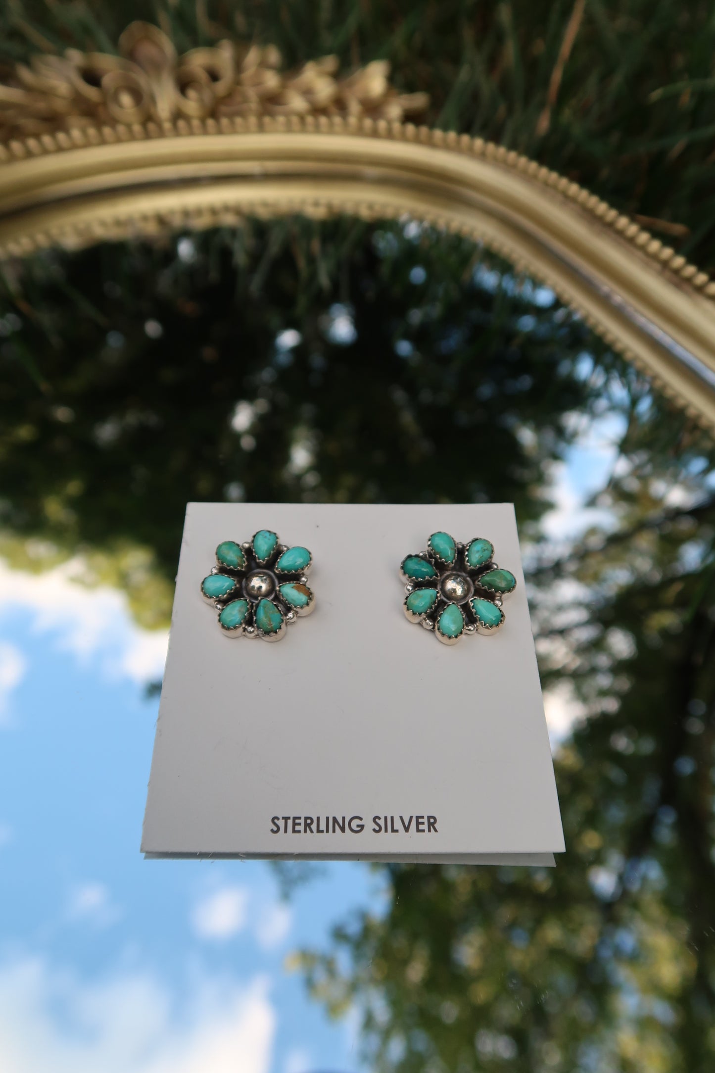 7 Cluster Earrings