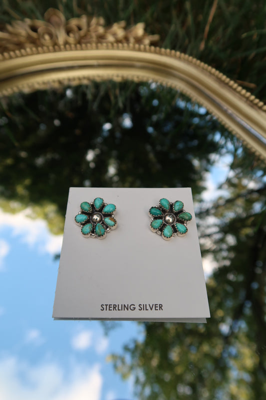 7 Cluster Earrings