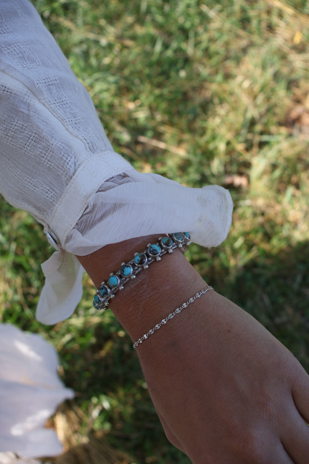Multi Stone Cuff