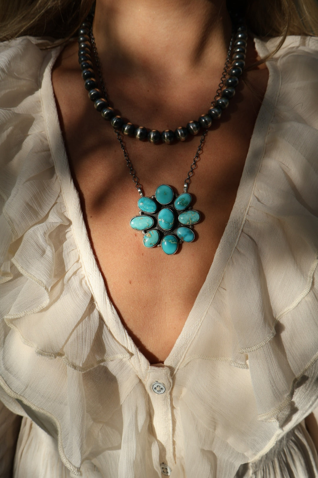 Large Cluster Necklace