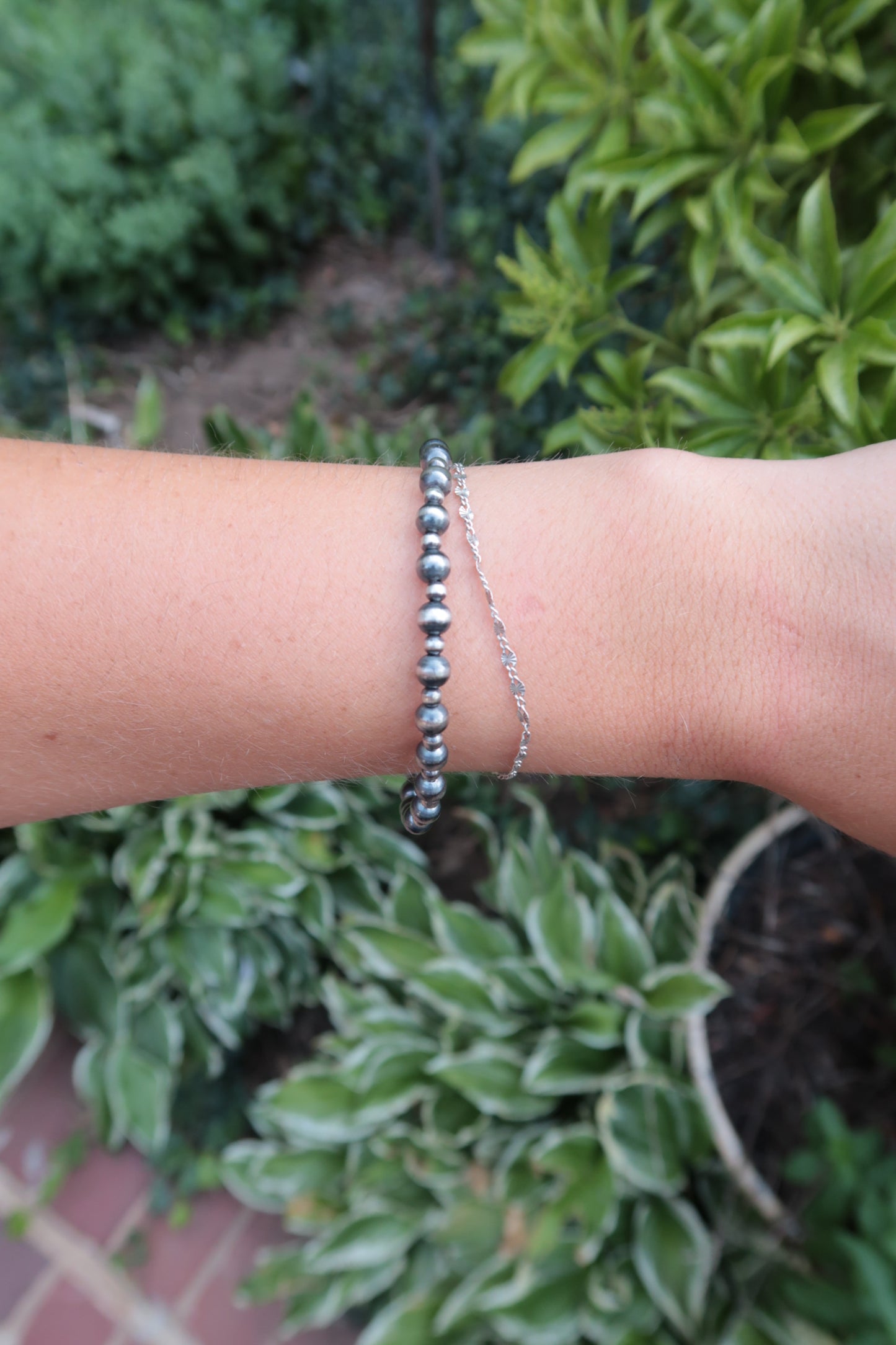 Sterling Alternating Bracelet