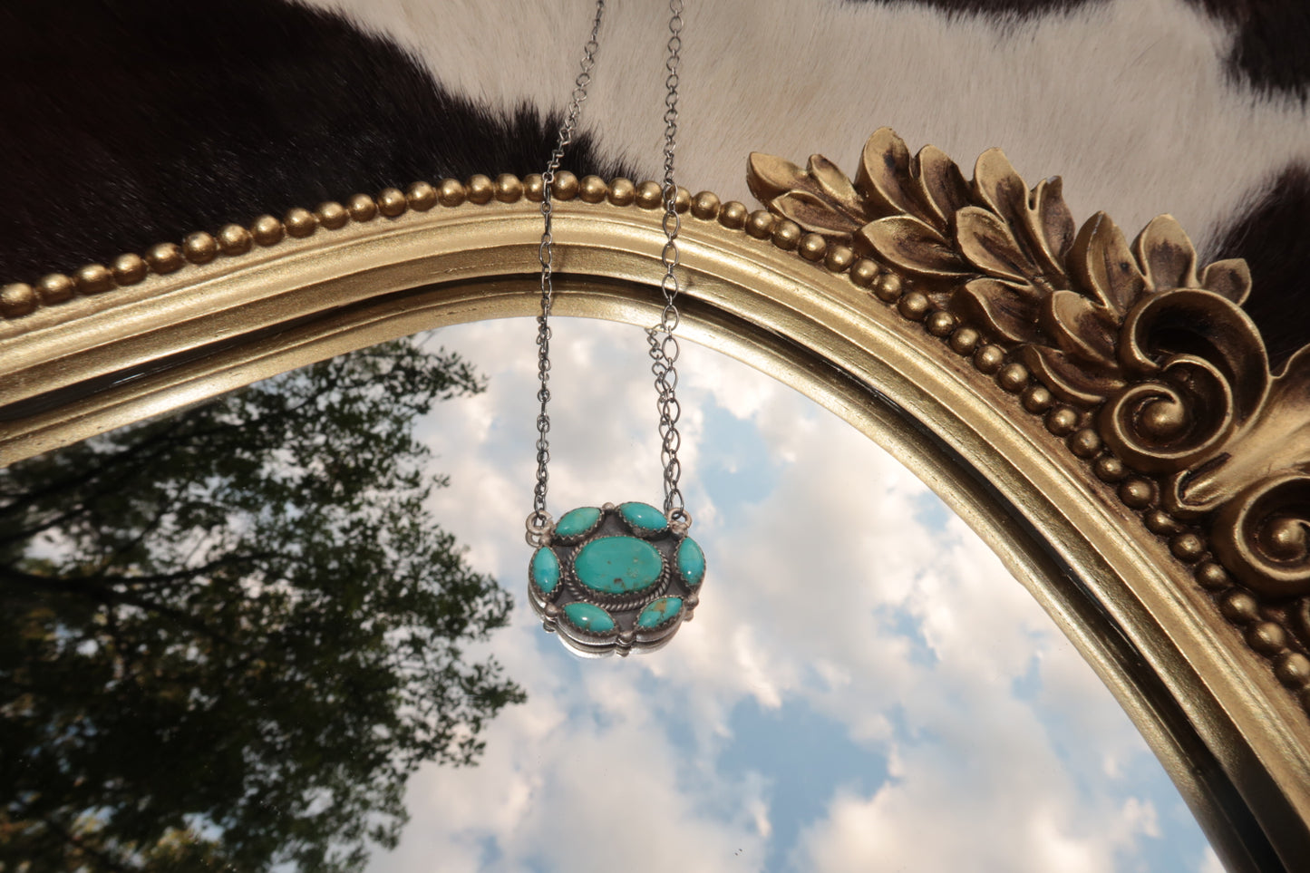 7 Stone Hada Cluster Necklace