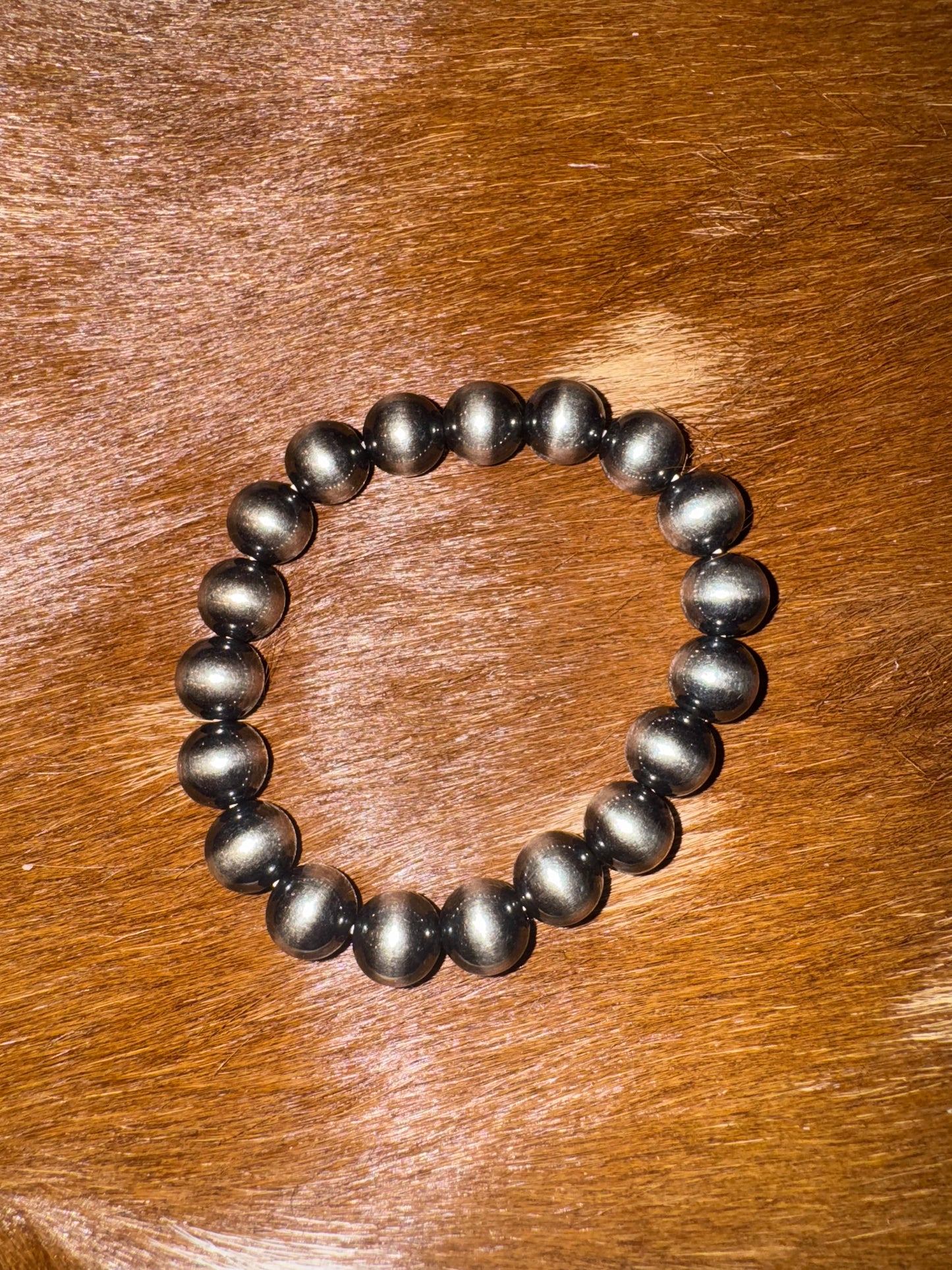 10mm Sterling Pearl Bracelet