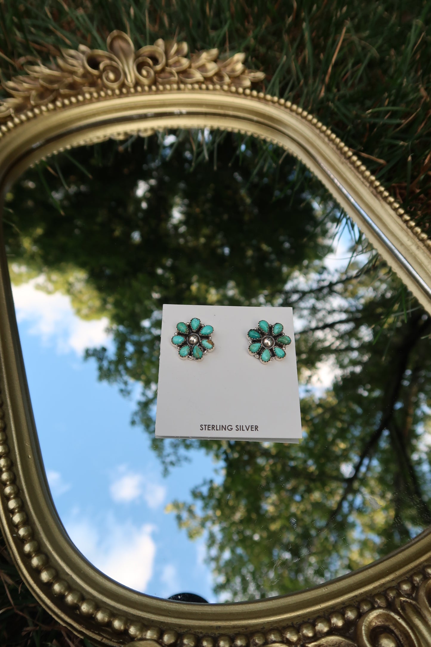 7 Cluster Earrings