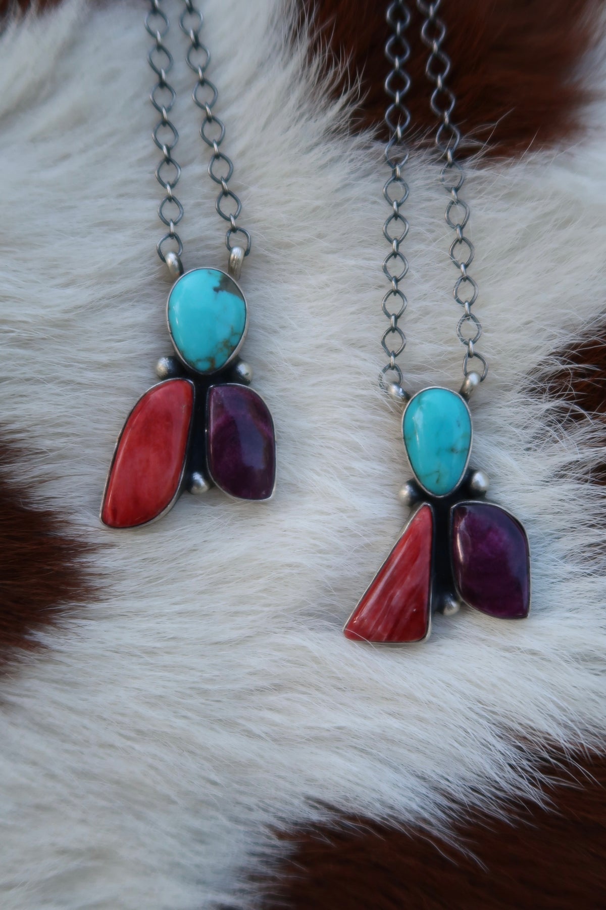Three Stone Variety Necklace