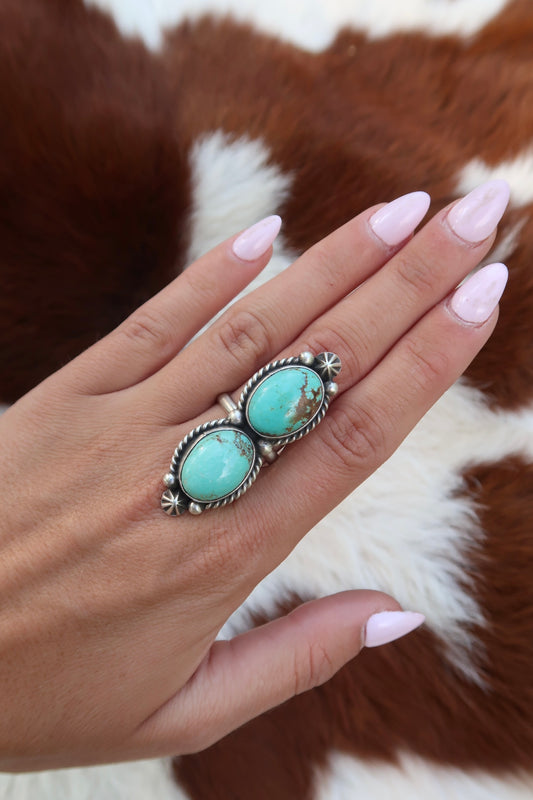 Adjustable Number Eight Ring