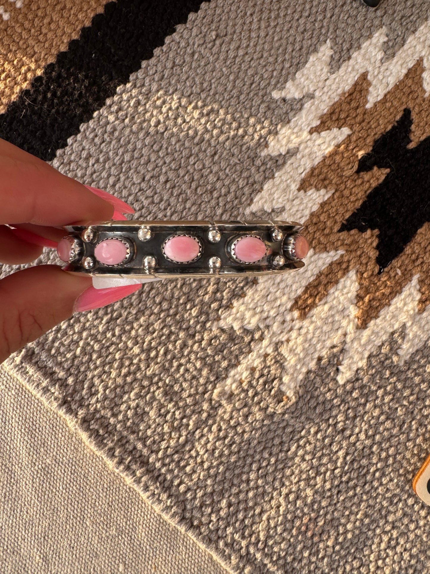 Pink Conch Cuff