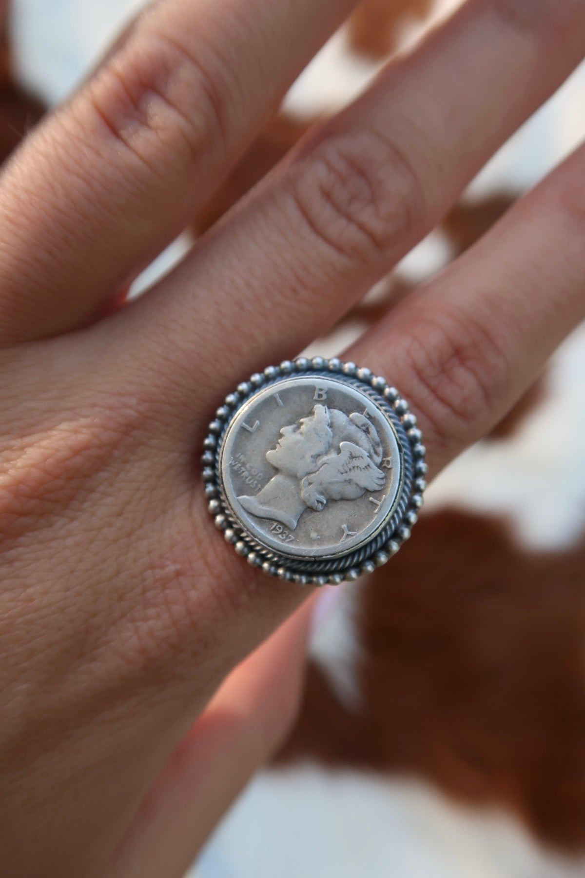 Adjustable Coin Ring