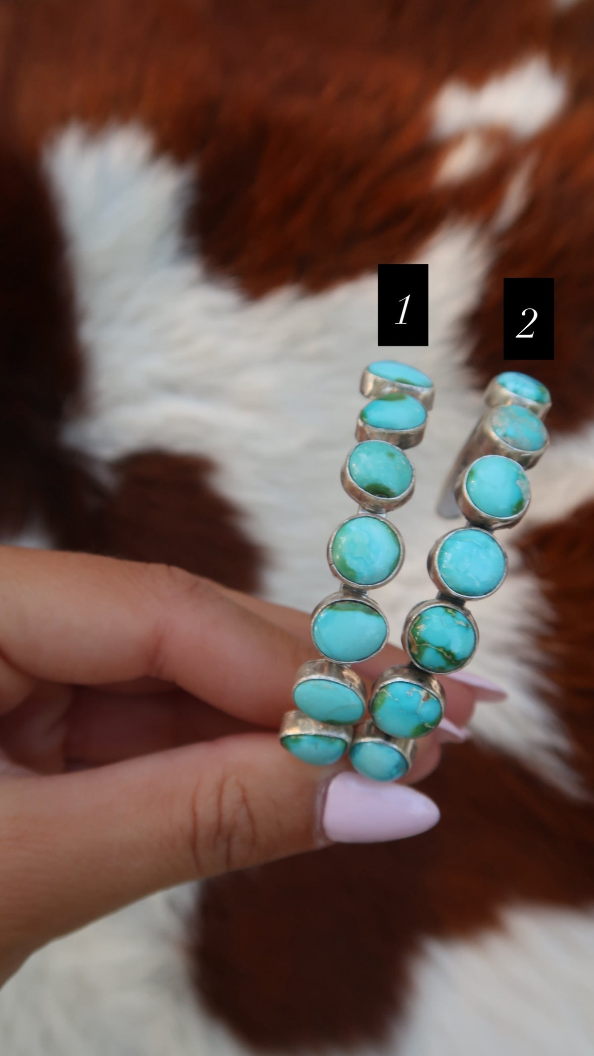 Multi Stone Cuff