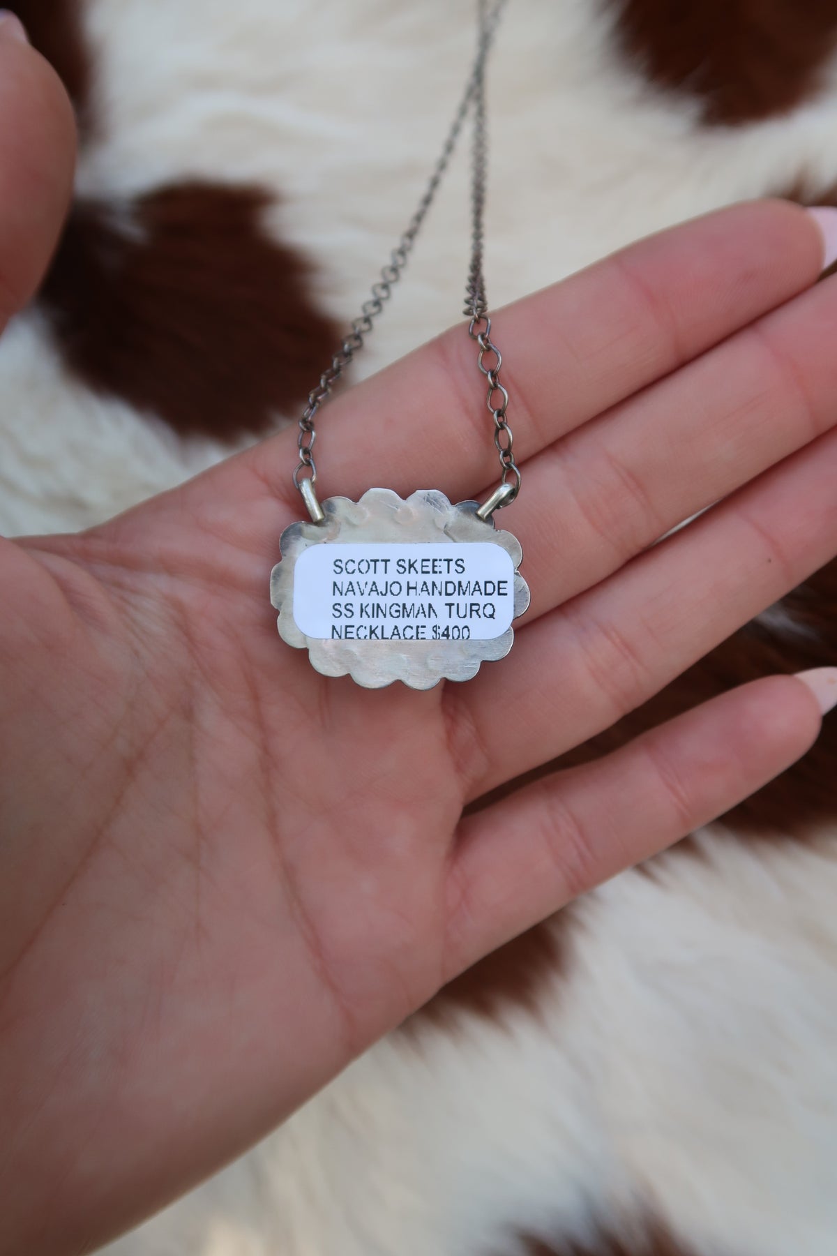 Kingman Single Stone Necklace