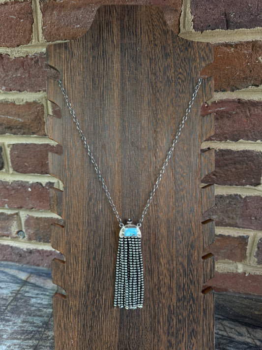 Golden Hills Dangle Necklace
