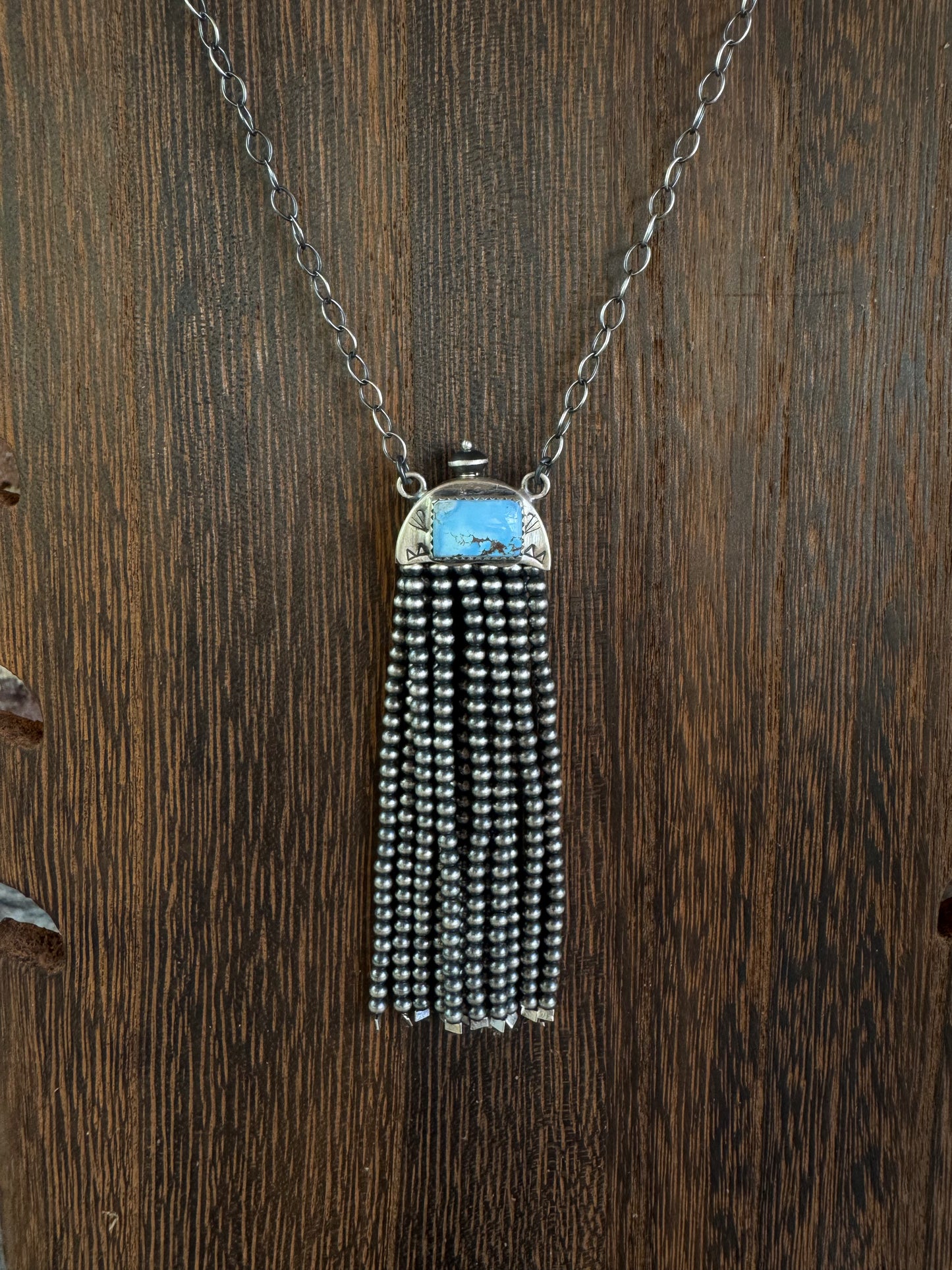 Golden Hills Dangle Necklace