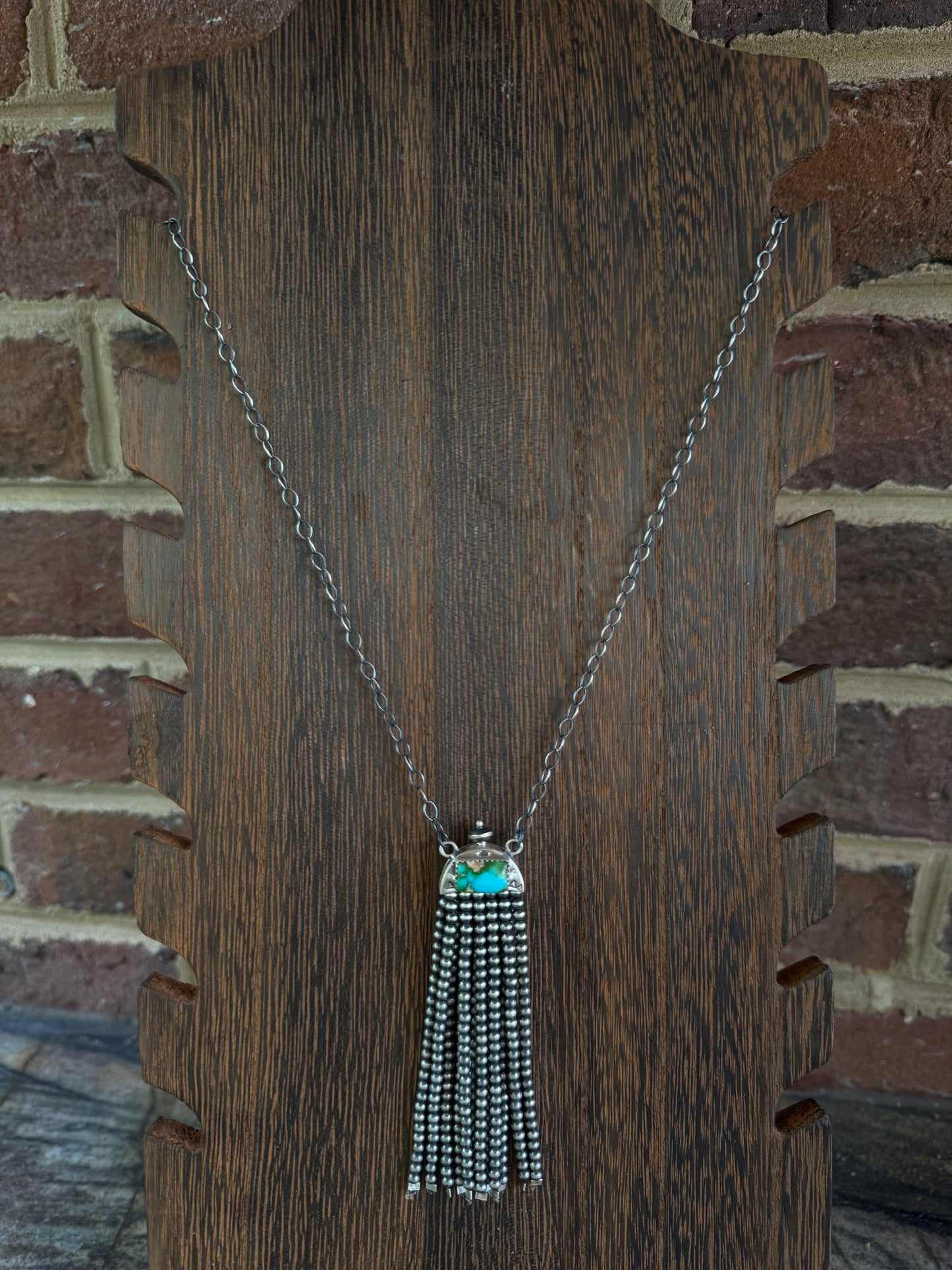 Sonoran Good and Silver Pearl Necklace
