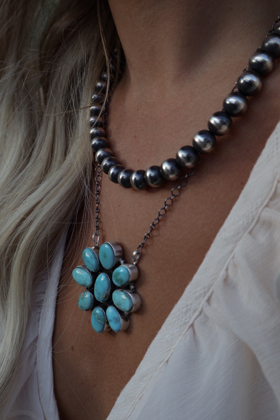 Large Cluster Necklace